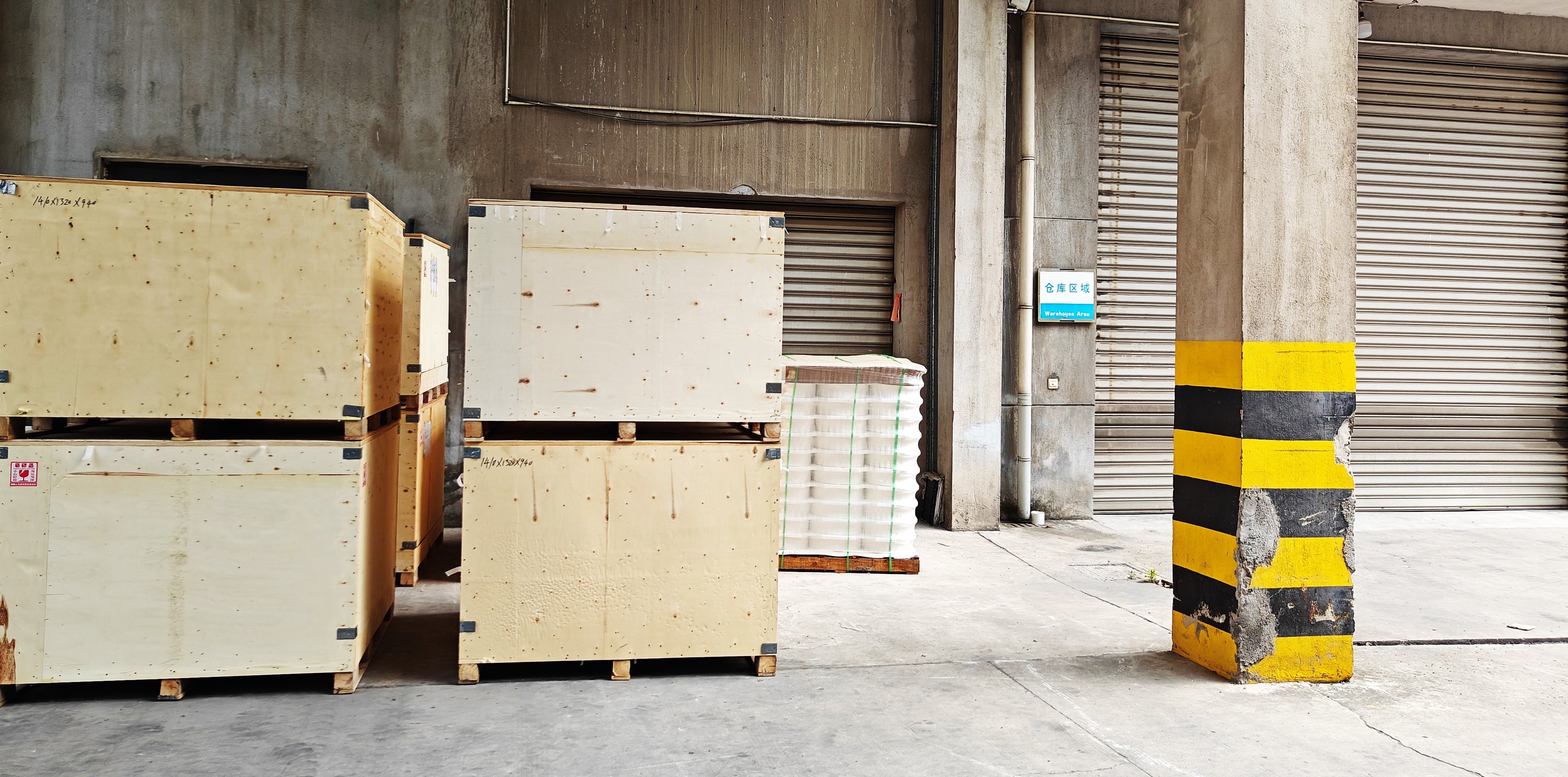 secure transportation of our products using robust wooden crates