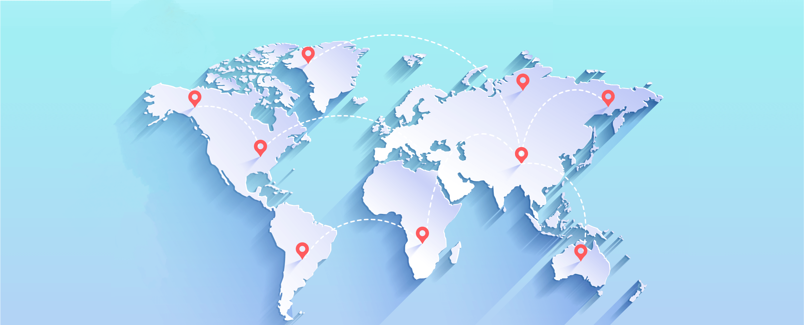 Serving customers around the world